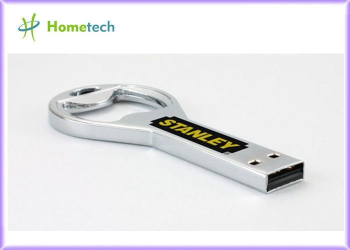 El pulgar del metal del abrebotellas del USB conduce la pluma 1GB - 64GB de memoria USB para la oficina
