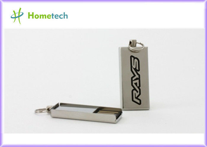 OEM 4GB 8GB 16GB del palillo de memoria USB del metal delgado de la promoción de Ultr mini