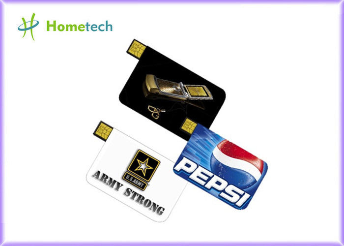 Capacidad modificada para requisitos particulares 64GB del dispositivo de almacenamiento de la tarjeta de crédito del LOGOTIPO USB alta