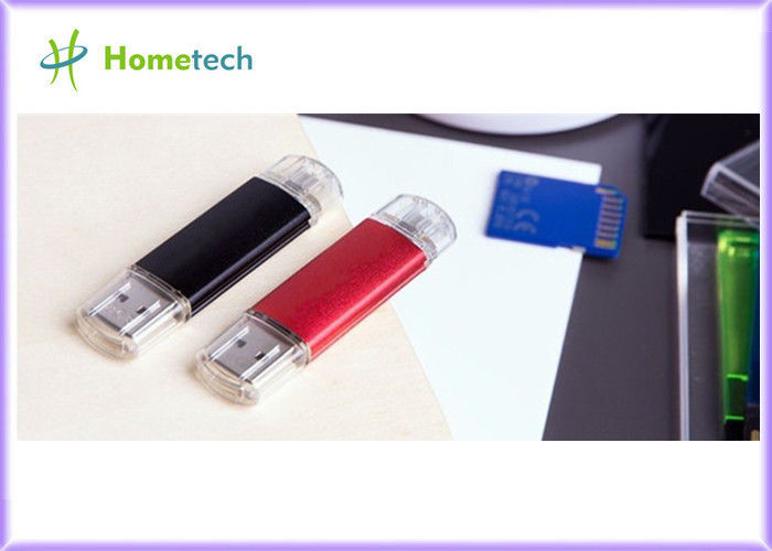 Memoria USB micro anaranjada del teléfono móvil/memoria USB externa