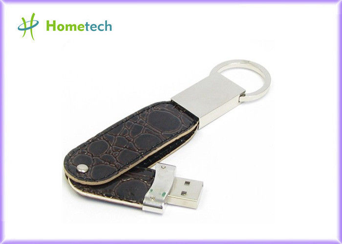 Lápiz de memoria del llavero USB/impulsión de cuero del pulgar de la pluma del palillo de memoria Flash