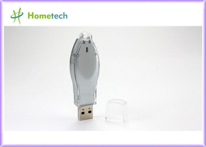Memoria USB plástica blanca, usb estupendo 3,0 del palillo del flash de la velocidad USB