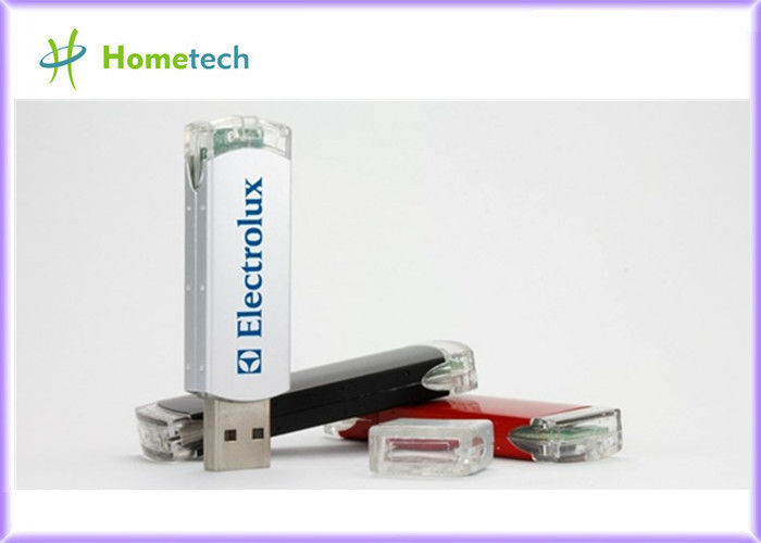 Memoria USB plástica 2,0 del OEM con memoria USB cifrada personalizada