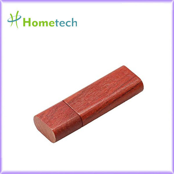 Impulsiones de madera del pulgar del rectángulo 256MB 512MB del USB 2,0