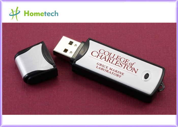 memoria USB clásica promocional del rectángulo 512MB/unidad USB plástica