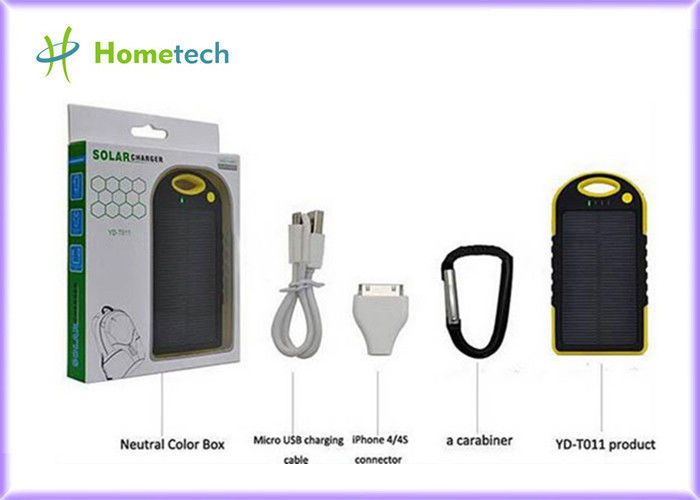 Portable del banco de la alimentación externa de la emergencia 5000mAh para los teléfonos celulares