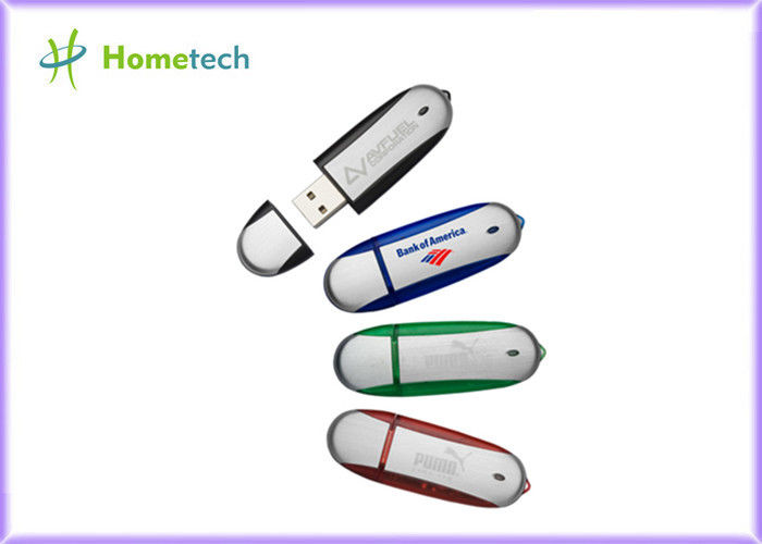 Memoria USB plástica azul marino durable, palillo de memoria Flash del USB