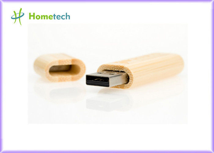 Memorias USB modificadas para requisitos particulares bambú Eco Frinendly del Usb del grabado del regalo
