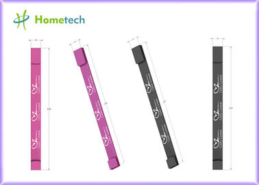 Único flexible de goma suave de encargo de memoria USB 8GB de la pulsera