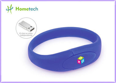 Palillo a granel de Wirstband USB de memoria USB de la pulsera del silicón 1gb para el regalo promocional