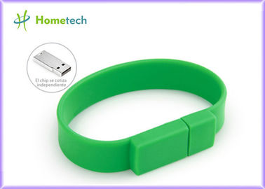 Memoria USB promocional 4GB/8GB de la pulsera del silicón USB del regalo
