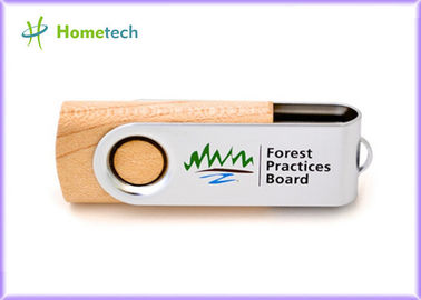 Logotipo del almacenamiento que imprime la impulsión de madera de la pluma, pequeña 16gb velocidad de memoria USB del usb 2,0