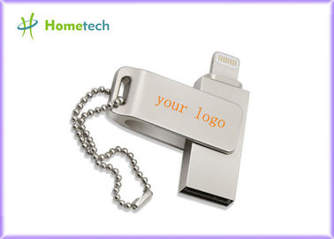 Memorias USB de alta velocidad para IPhone, color plata de memoria USB/OTG USB del teléfono móvil