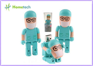 Doctor plástico memoria USB/palillo del Usb de la memoria para la PC, 8GB/16GB/32GB/64GB
