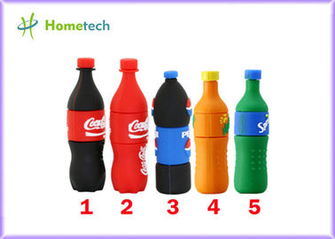 Mirinda y Sprite y la cola embotella el conductor de disco creativo de U 4GB 8GB 16GB 32GB