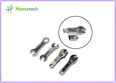 Impulsiones del pulgar del metal de la herramienta de la llave, palillo de encargo de memoria USB del almacenamiento para el regalo