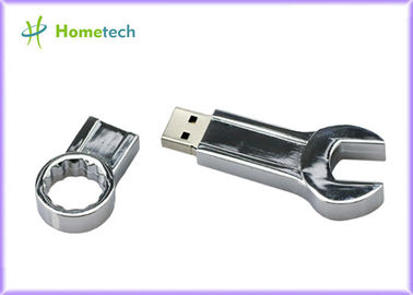El mini pulgar creativo del metal de la llave de llave inglesa conduce velocidad de 32GB 16GB 8GB 4GB