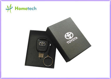 Aduana plástica 8G 16G 32G 64G de memoria USB 2,0 exquisitos de la llave del coche de TOYOTA