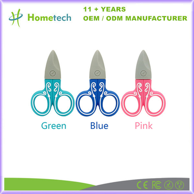 Forma de tijeras personalizada USB 3.0 Stick 4GB 8GB 16GB 32GB 64GB 128GB Alta velocidad