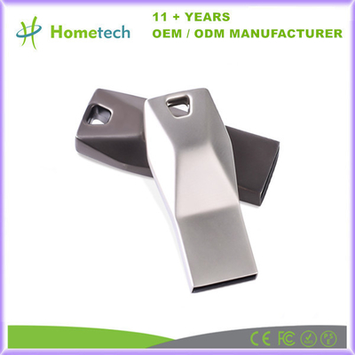Metal Mini USB Flash Drive 128GB 64GB 32GB 16GB USB Stick Pendrive Logotipo personalizado