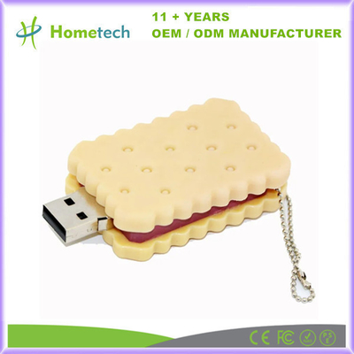 Disco flash USB en forma de sushi 3D personalizado de alta velocidad Cookies Disco flash USB 8GB