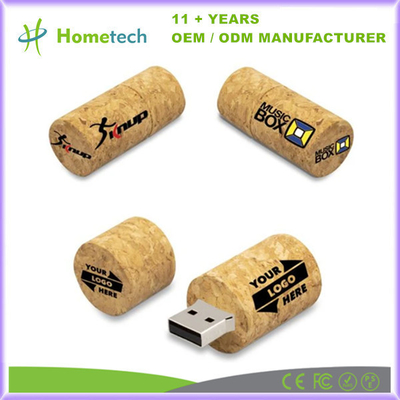 8g USB de madera con USB 2.0/3.0 Interfaz respetuosa con el medio ambiente