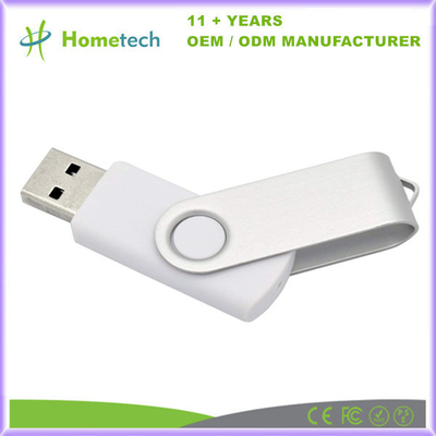 2.0/3.0 Unidad flash USB Pen Drive Memoria Stick Pulgar Stick Pen 16 GB 32 GB 64 GB Blanco