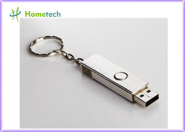 el pulgar del metal 16GB/8GB conduce, impulsión de la pluma del Memory Stick pendrive con el llavero