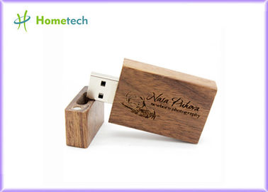 Disco real de la capacidad del logotipo de Pendrive de la tarjeta del palillo de encargo de memoria USB en llave