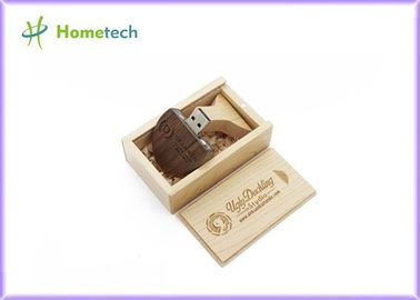 Memory Stick de madera 2GB del ping-pong USB/capacidad real HT-763 de 4GB el 100%