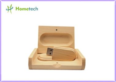 Pegue memoria USB de madera del estilo, impulsión de destello 5 del pulgar del USB - 15MB/velocidad de la lectura de S