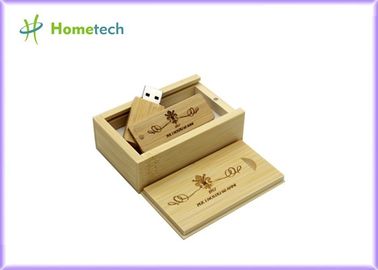 Memorias USB de madera de encargo ambientales 1Gb 4Gb 16Gb de Eco con garantía de 1 año