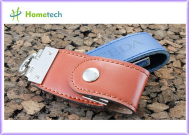 Disco de cuero 4GB/8GB/16GB de memoria USB U de los Memory Stick del USB 2,0