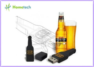 32GB modificó los accesorios de ordenador para requisitos particulares de encargo del palillo 2,0 de memoria USB de la cerveza de memoria USB/SABMILLER