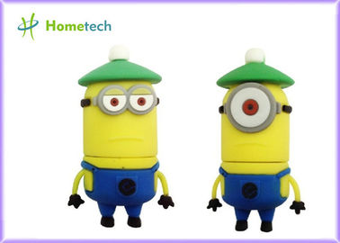Memoria USB del personaje de dibujos animados del OEM de memoria USB 4GB 8GB 16GB 32GB 3D de la historieta del subordinado
