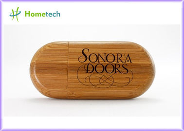 Los regalos de Pormo que se casan el palillo de madera modificado para requisitos particulares del usb de la memoria del logotipo encajonan 3,0 2,0 memorias USB de madera de 64gb 16gb