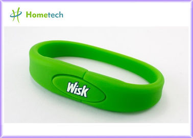 Memoria USB de la pulsera del silicio, memoria USB de memoria USB de la pulsera del USB 2,0