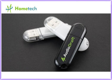 Memoria USB plástica 512MB de los regalos promocionales ovales