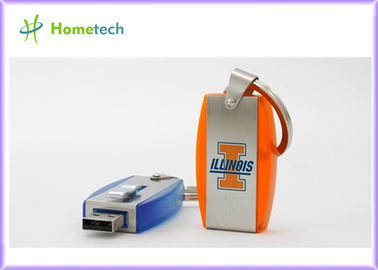 llavero plástico 3D Pendrive de memoria USB de la promoción 8GB/16GB con el microprocesador original