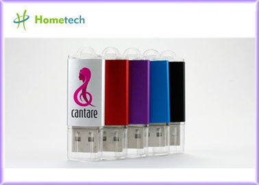 128MB de alta velocidad - etiqueta engomada plástica de memoria USB de memoria USB 64GB modificada para requisitos particulares