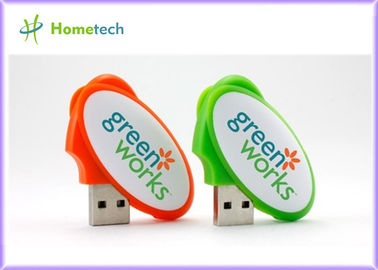 Impulsión azul 8GB, memoria USB plástica 2,0 del pulgar del flash del usb del plástico del OEM con el logotipo modificado para requisitos particulares USB pendrive