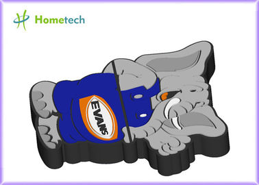 Memoria USB modificada para requisitos particulares animal, memoria USB de la historieta del elefante
