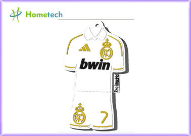 Accionamiento de disco modificado para requisitos particulares de memoria Flash de memoria USB USB de Real Madrid Bwin de la ropa del fútbol del USB 2,0