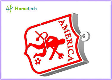 Entero - memoria USB de memoria USB/del personaje de dibujos animados de la memoria de la historieta del logotipo de la venta AMERIC