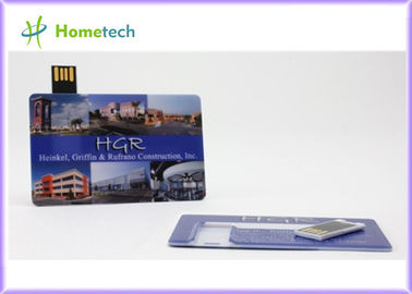 Memoria USB original 4GB del OEM de la tarjeta de crédito de memoria Flash con la escritura en 7Mbps