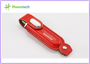 Lápiz de memoria de cuero del USB, cuero vendedor caliente de memoria USB