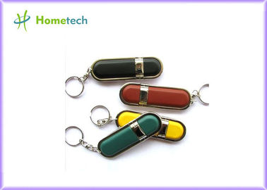 8G transferencia de archivos personalizada lápiz de memoria de alta velocidad del cuero USB