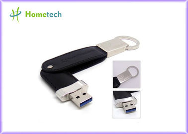Lápiz de memoria del llavero USB/impulsión de cuero del pulgar de la pluma del palillo de memoria Flash