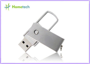 Palillos de la torsión USB del metal del rectángulo, memoria USB de la astilla 2,0 PARA la escuela
