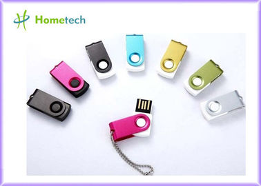 La mini 32G torsión USB pega memoria USB de alta velocidad modificada para requisitos particulares, púrpura